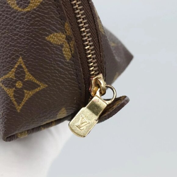 LOUIS VUITTON Monogram Trousse Demi Ronde Cosmetic Pouch - Picture 11 of 16